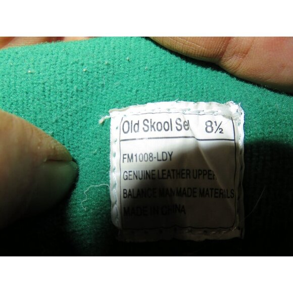 P MILLER Signature Sixth Man Limited Edition Old Skool Set Leather High Tops 8.5 - Picture 8 of 10